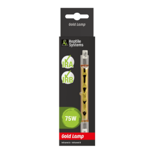 Reptile Systems Gold Infrared Replacement Lamp 75W