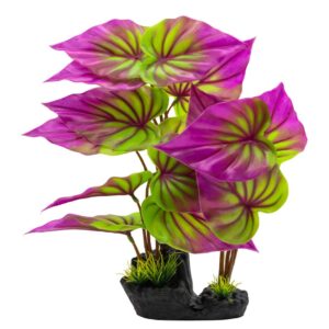 AquaSpectra Phylodendron Plant Purple 40cm